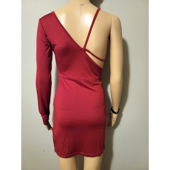 Red Night out Dress - Picture 2 of 4